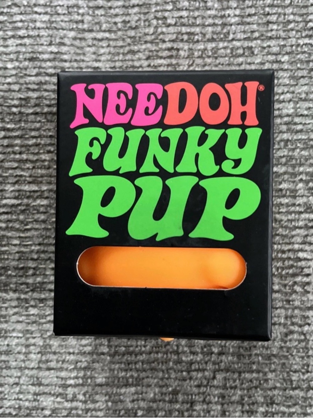 AUTHENTIC Needoh Funky Pup by Schylling Brand New Factory Sealed! Orange